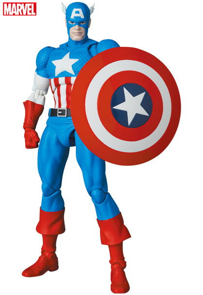 MAFEX No.217 Captain America Comic Ver. Action Figure MEDICOM TOY Pre-Order Oct Tax Included