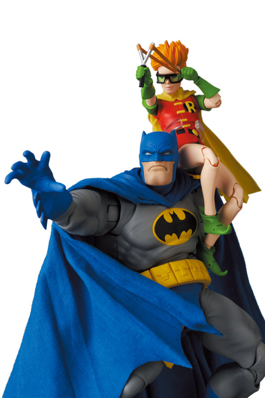 MAFEX BATMAN BLUE Ver. & ROBIN Action Figure(The Dark Knight Returns)