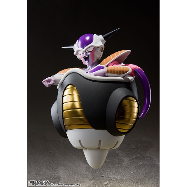 Frieza 1st Form & Pod Set DBZ S.H.Figuarts Action Figure Reissue Feb 2025