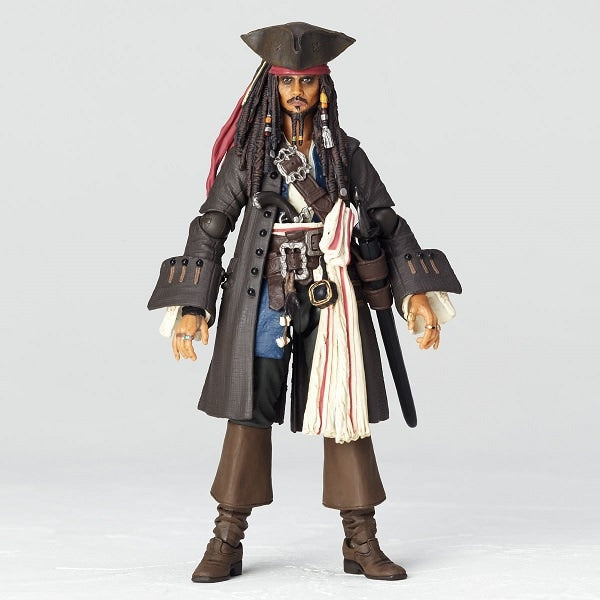 Revoltech Jack Sparrow Action Figure Pirates of the Caribbean by Kaiyodo