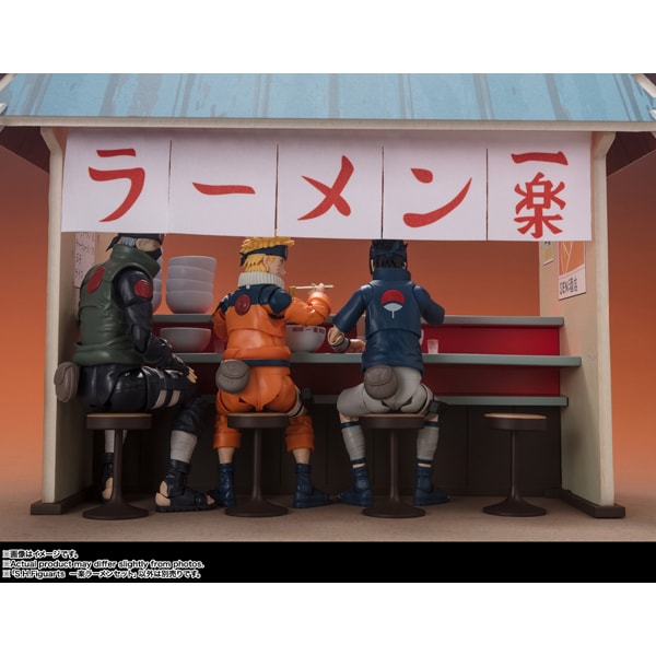 TAMASHII NATIONS S.H.Figuarts Naruto Shippuden Ichiraku Ramen Set 220mm