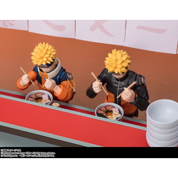 TAMASHII NATIONS S.H.Figuarts Naruto Shippuden Ichiraku Ramen Set 220mm