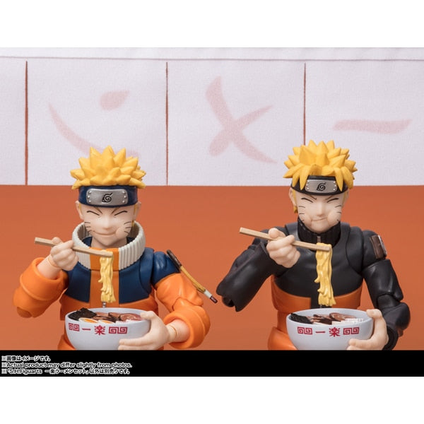 TAMASHII NATIONS S.H.Figuarts Naruto Shippuden Ichiraku Ramen Set 220mm