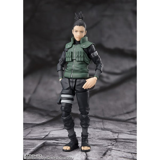 BANDAI S.H.Figuarts Naruto Shippuden Shikamaru Nara Action Figure Japan Post