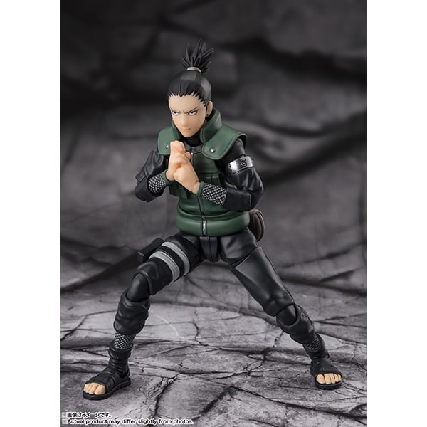 BANDAI S.H.Figuarts Naruto Shippuden Shikamaru Nara Action Figure Japan Post