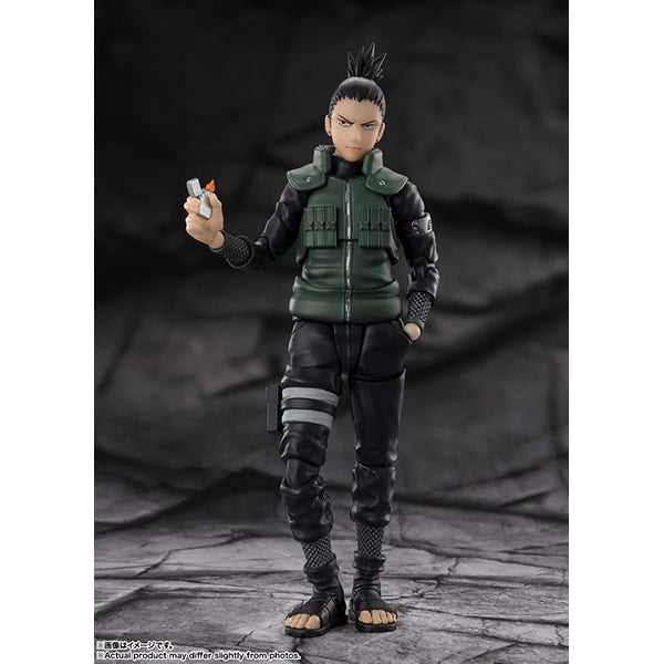 BANDAI S.H.Figuarts Naruto Shippuden Shikamaru Nara Action Figure Japan Post