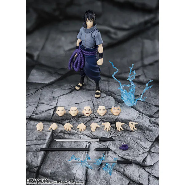 BANDAI SPIRITS S.H.Figuarts NARUTO Shippuden Sasuke Uchiha (June Release)