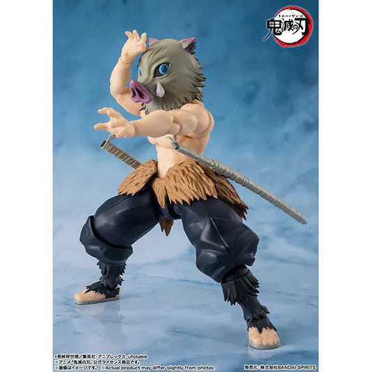 Bandai Spirits S.H.Figuarts Demon Slayer Hashibira Inosuke Action Figure Sep 2026 from Japan