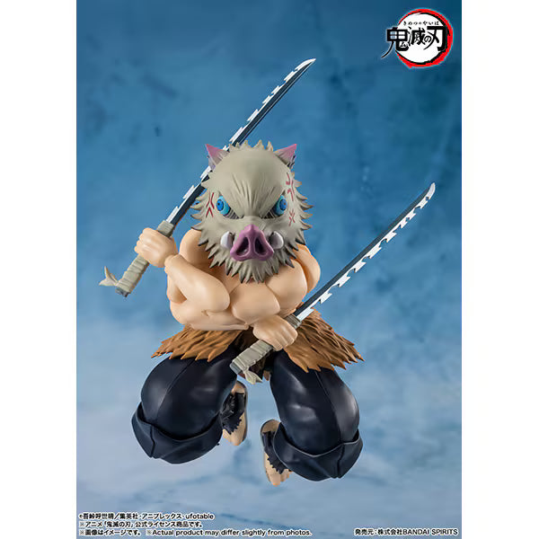 Bandai Spirits S.H.Figuarts Demon Slayer Hashibira Inosuke Action Figure Sep 2026 from Japan