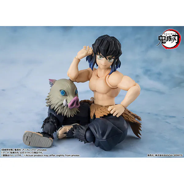 Bandai Spirits S.H.Figuarts Demon Slayer Hashibira Inosuke Action Figure Sep 2026 from Japan