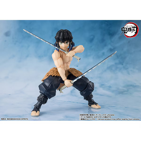 Bandai Spirits S.H.Figuarts Demon Slayer Hashibira Inosuke Action Figure Sep 2026 from Japan