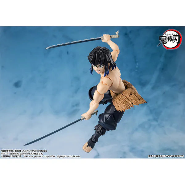 Bandai Spirits S.H.Figuarts Demon Slayer Hashibira Inosuke Action Figure Sep 2026 from Japan