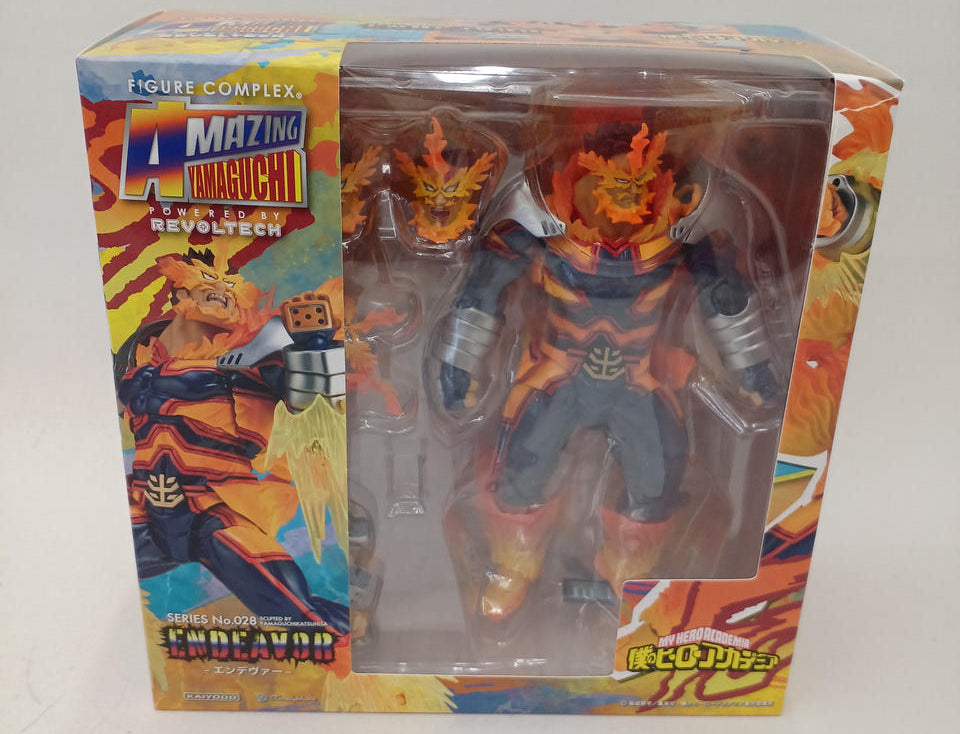 Kaiyodo Amazing Yamaguchi Figure Complex - My Hero Academia's Endeavor USED