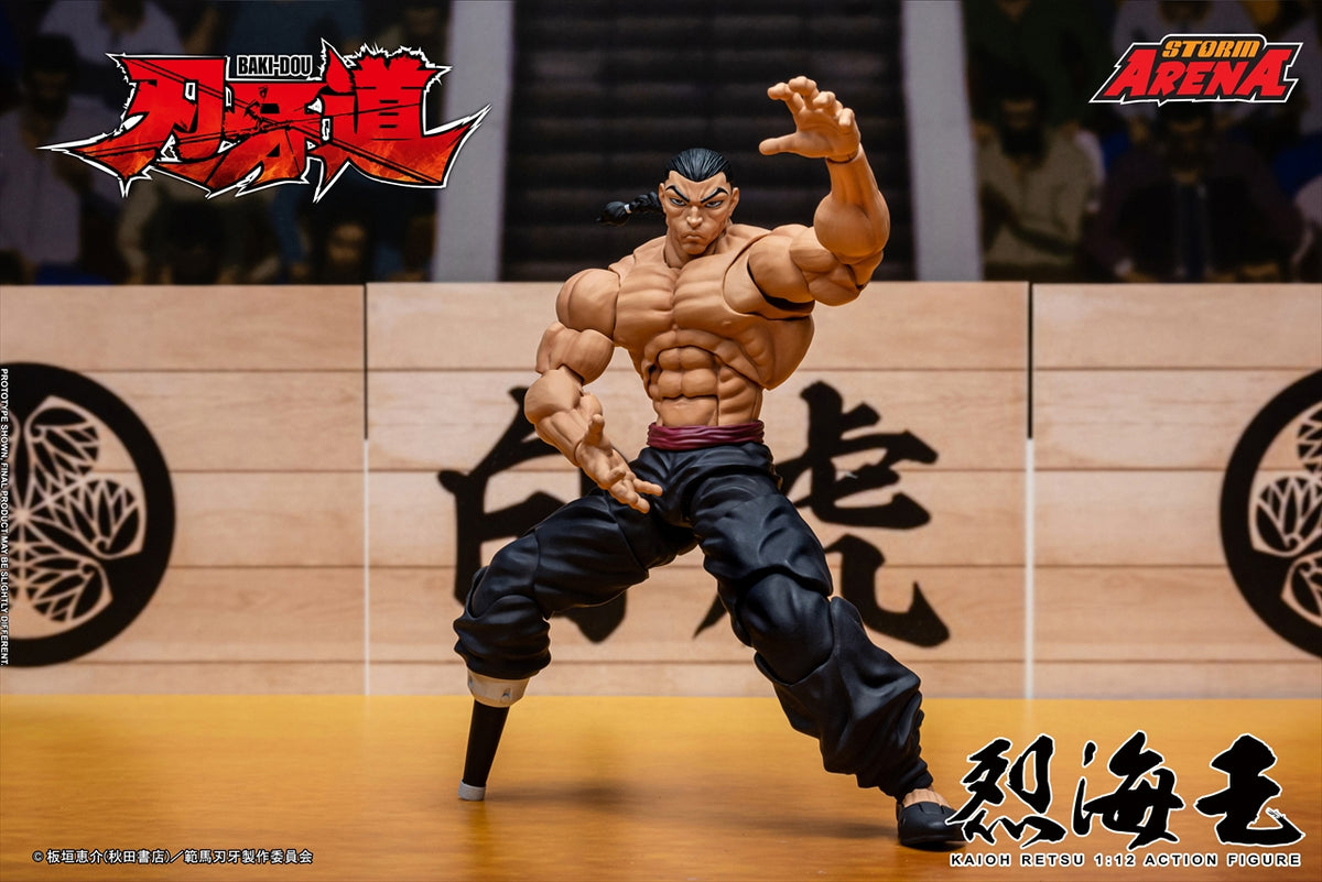 Storm Collectibles Storm Arena Baki-Dou Retsu Kaioh 1/12 Action Figure Mar 2027 Pre-order Japan