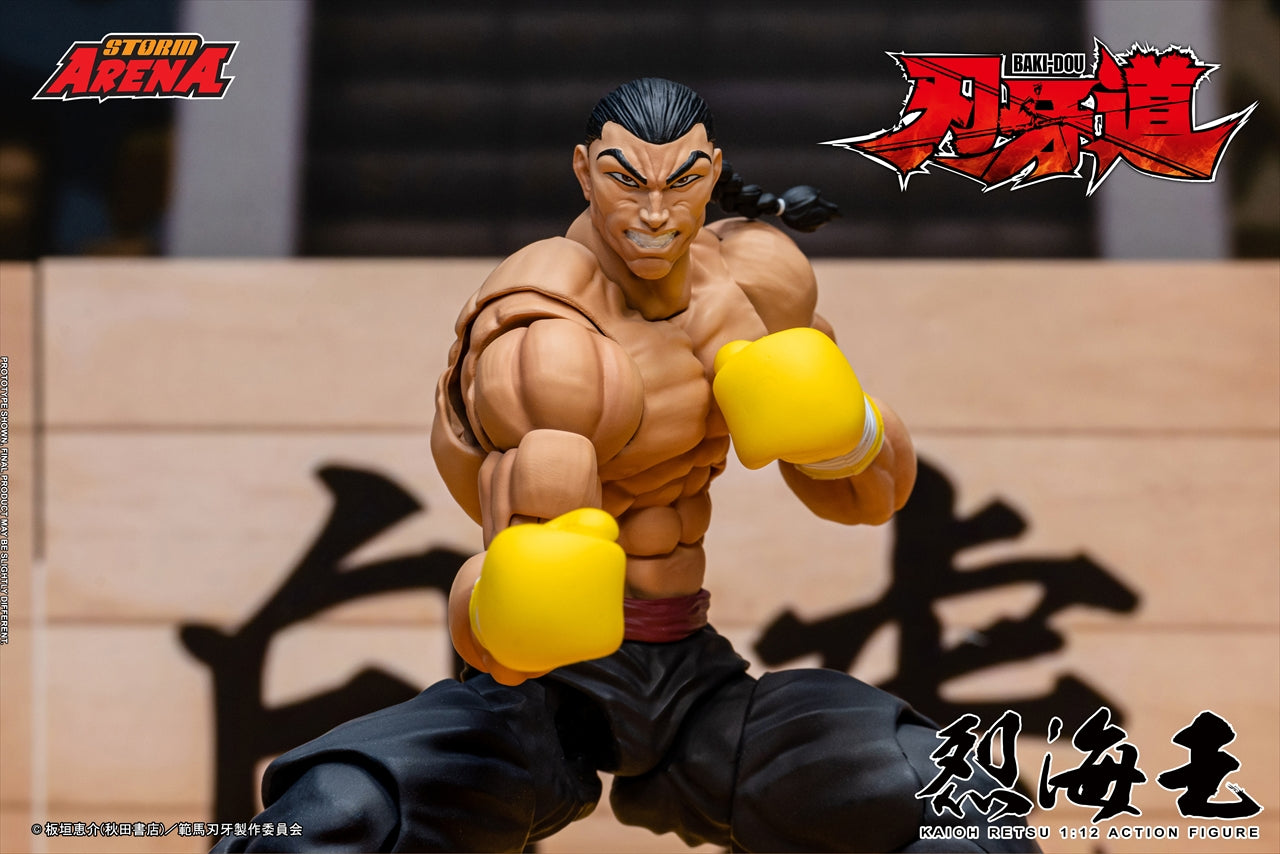 Storm Collectibles Storm Arena Baki-Dou Retsu Kaioh 1/12 Action Figure Mar 2027 Pre-order Japan