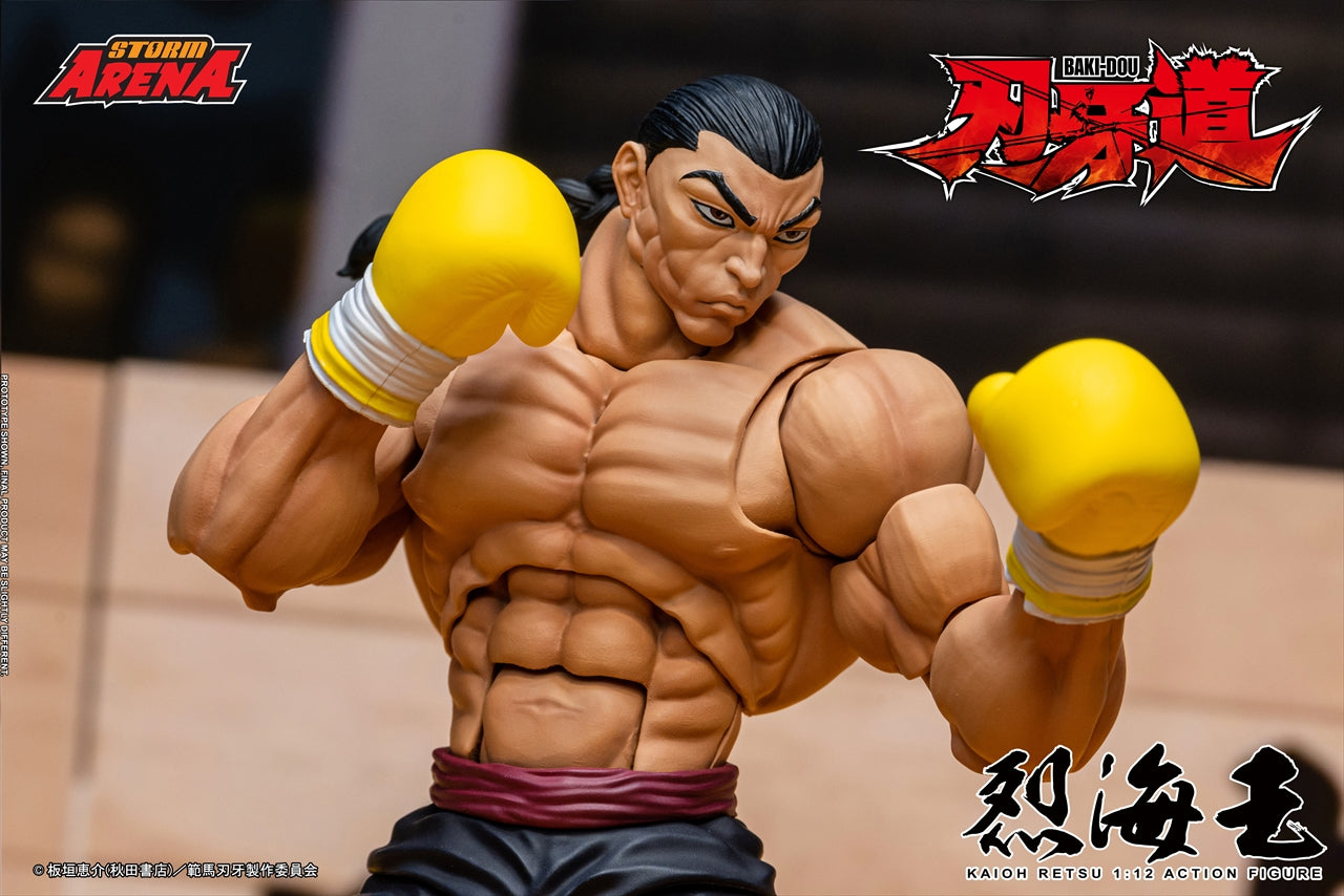 Storm Collectibles Storm Arena Baki-Dou Retsu Kaioh 1/12 Action Figure Mar 2027 Pre-order Japan