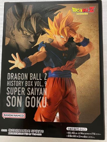 Banpresto Dragon Ball Z History Box Vol.9 Super Saiyan Son Goku Figure
