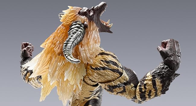 TAMASHII NATIONS S.H.MonsterArts Furious Rajang (Monster Hunter) Approx. 200mm