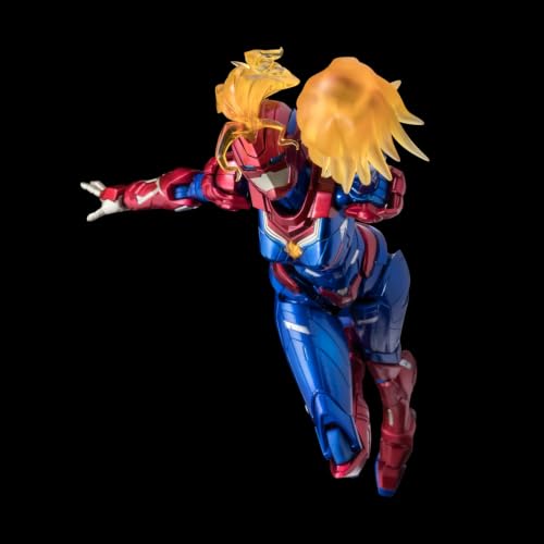 Sentinel Fighting Armor Captain Marvel Die-cast Action Figure Jan 2027 Release from Japan