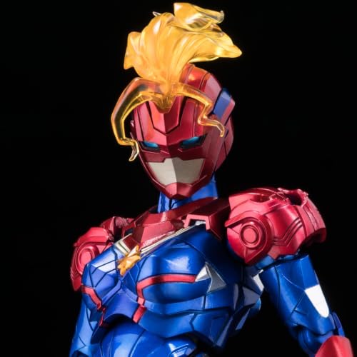 Sentinel Fighting Armor Captain Marvel Die-cast Action Figure Jan 2027 Release from Japan