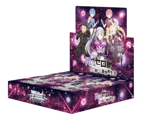 Weiss Schwarz Booster Pack Re:ZERO Starting Life in Another World Vol.4 Box (10 Packs) Bushiroad Japanese