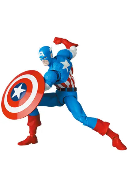 MAFEX No.217 Captain America Comic Ver. Action Figure MEDICOM TOY Pre-Order Oct Tax Included