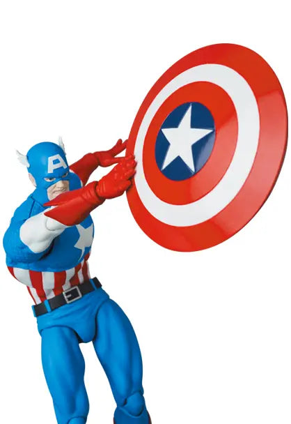 MAFEX No.217 Captain America Comic Ver. Action Figure MEDICOM TOY Pre-Order Oct Tax Included