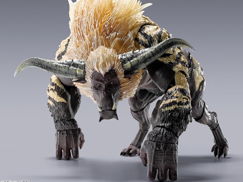 TAMASHII NATIONS S.H.MonsterArts Furious Rajang (Monster Hunter) Approx. 200mm