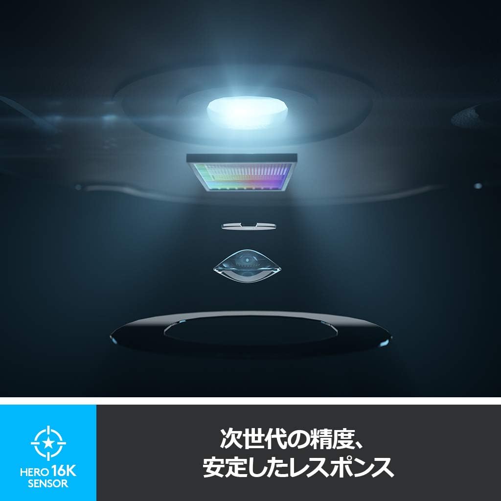 Logicool G G502 LIGHTSPEED Wireless Gaming Mouse HERO 25K Sensor 11 Programmable Buttons POWERPLAY Black G502WL Japan