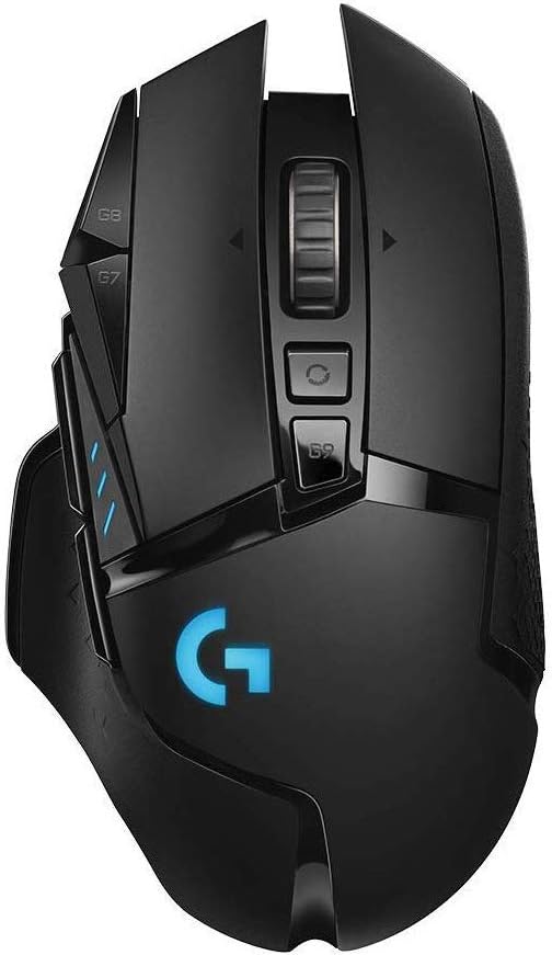 Logicool G G502 LIGHTSPEED Wireless Gaming Mouse HERO 25K Sensor 11 Programmable Buttons POWERPLAY Black G502WL Japan
