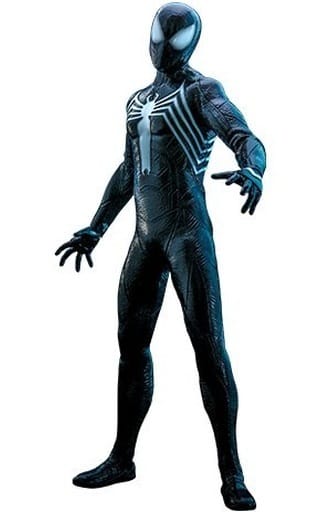Hot Toys VGM56B Marvel's Spider-Man 2 1/6 Peter Parker Black Special Suit