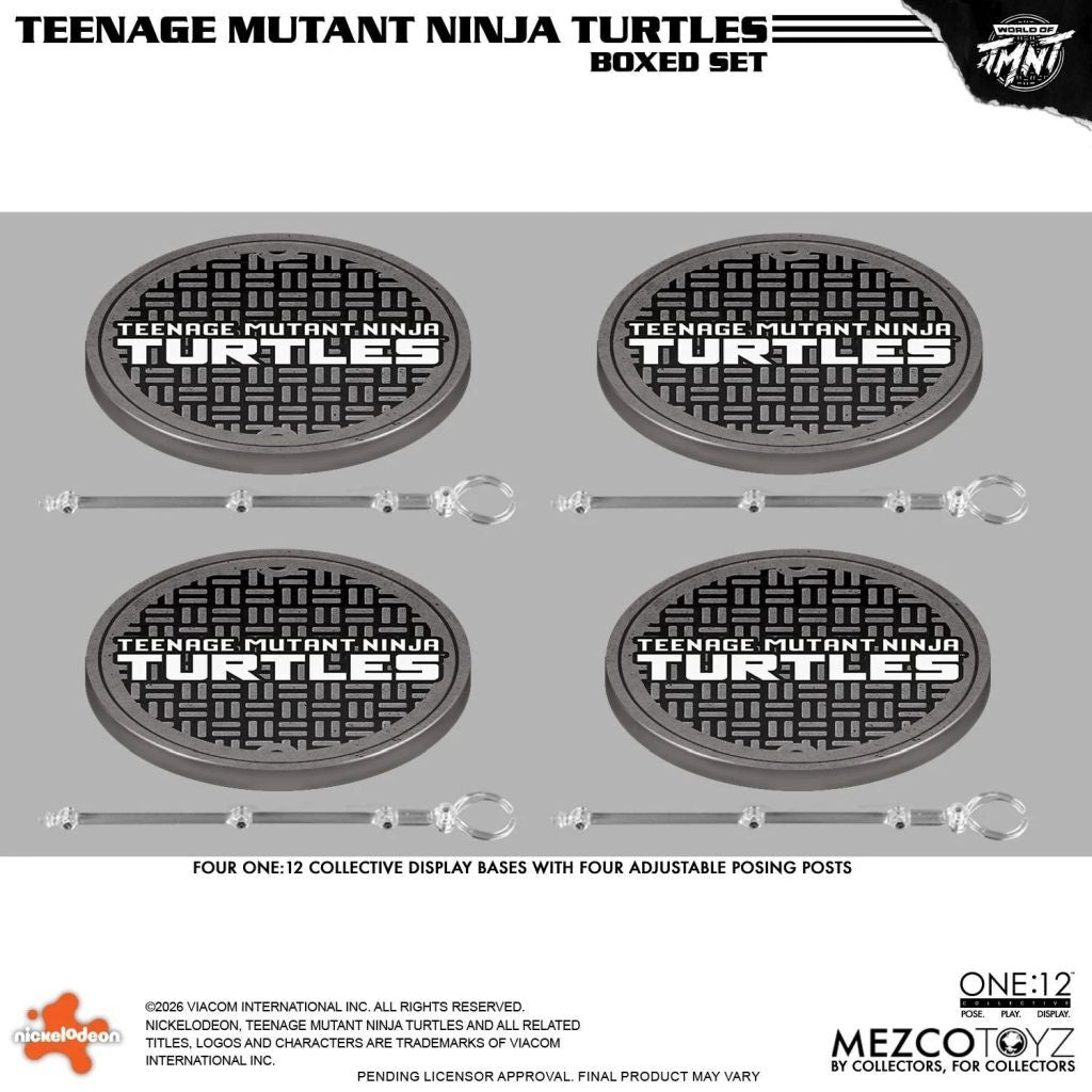 Mezco One:12 Collective TMNT Redux of the Original Ver. 1/12 Action Figure Box Set Jan 2027 from Japan
