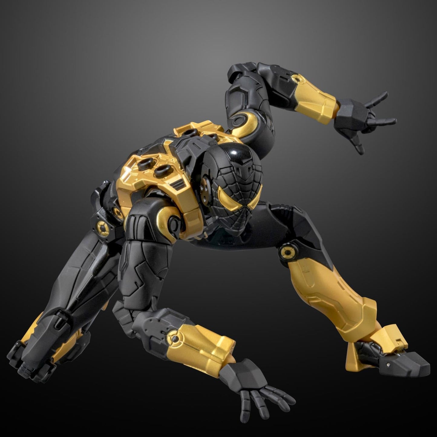 Sentinel Fighting Armor Iron Spider ONYX STEALTH TECH Ver Marvel Figure from Japan