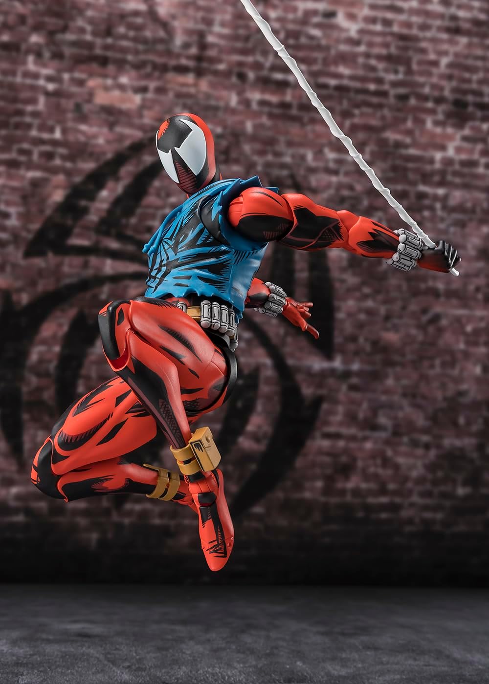 BANDAI S.H.Figuarts Scarlet Spider Across Spider-Verse Figure from Japan