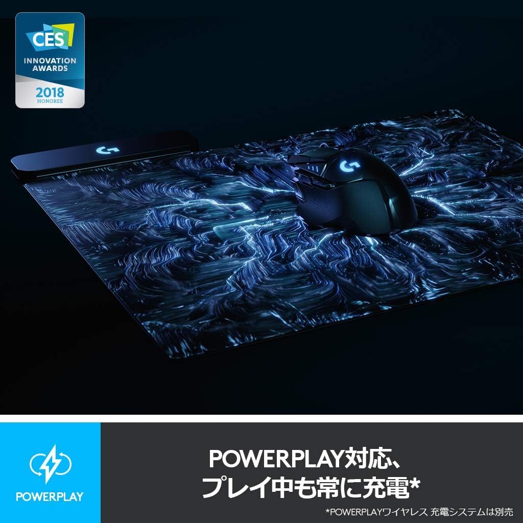 Logicool G G502 LIGHTSPEED Wireless Gaming Mouse HERO 25K Sensor 11 Programmable Buttons POWERPLAY Black G502WL Japan