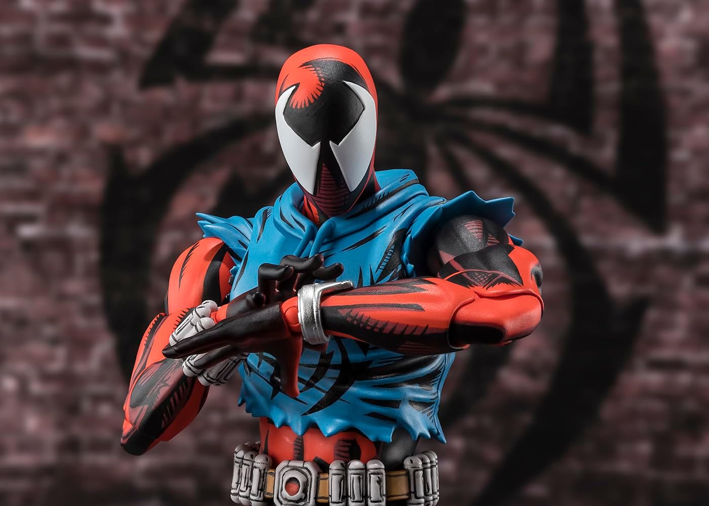 BANDAI S.H.Figuarts Scarlet Spider Across Spider-Verse Figure from Japan