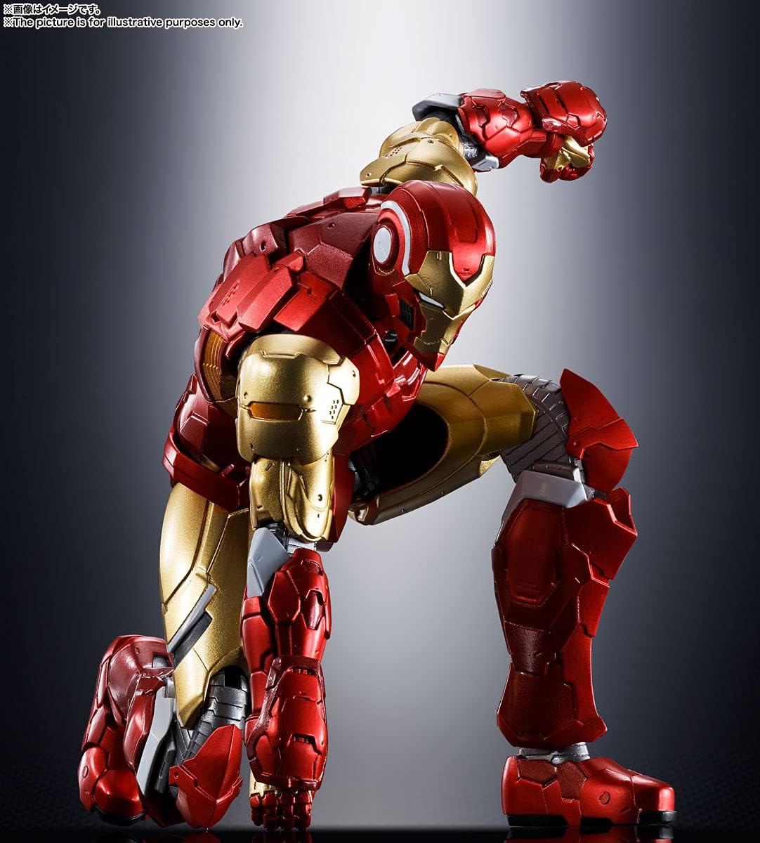 S.H.Figuarts Iron Man Tech on Avengers 155mm Action Figure Marvel Bandai Spirits