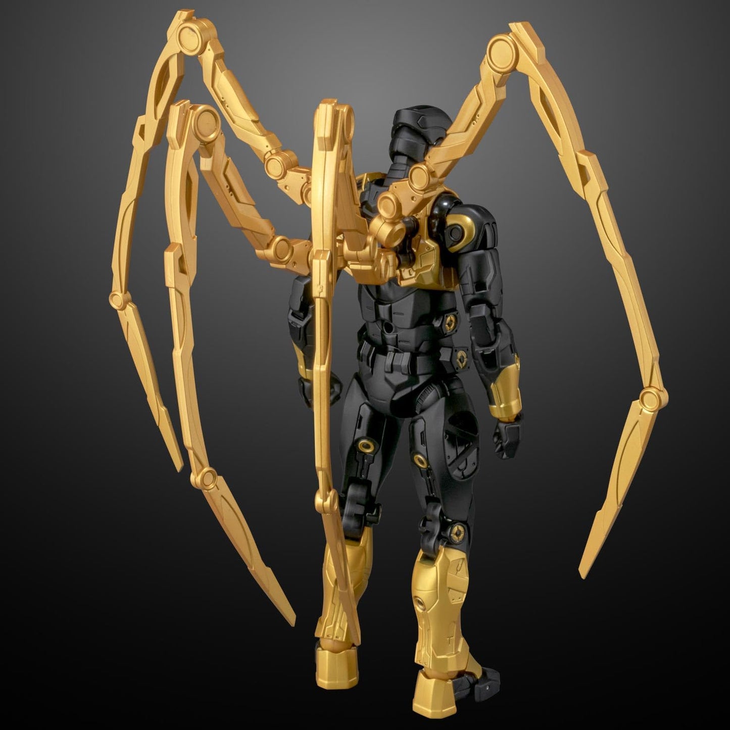 Sentinel Fighting Armor Iron Spider ONYX STEALTH TECH Ver Marvel Figure from Japan