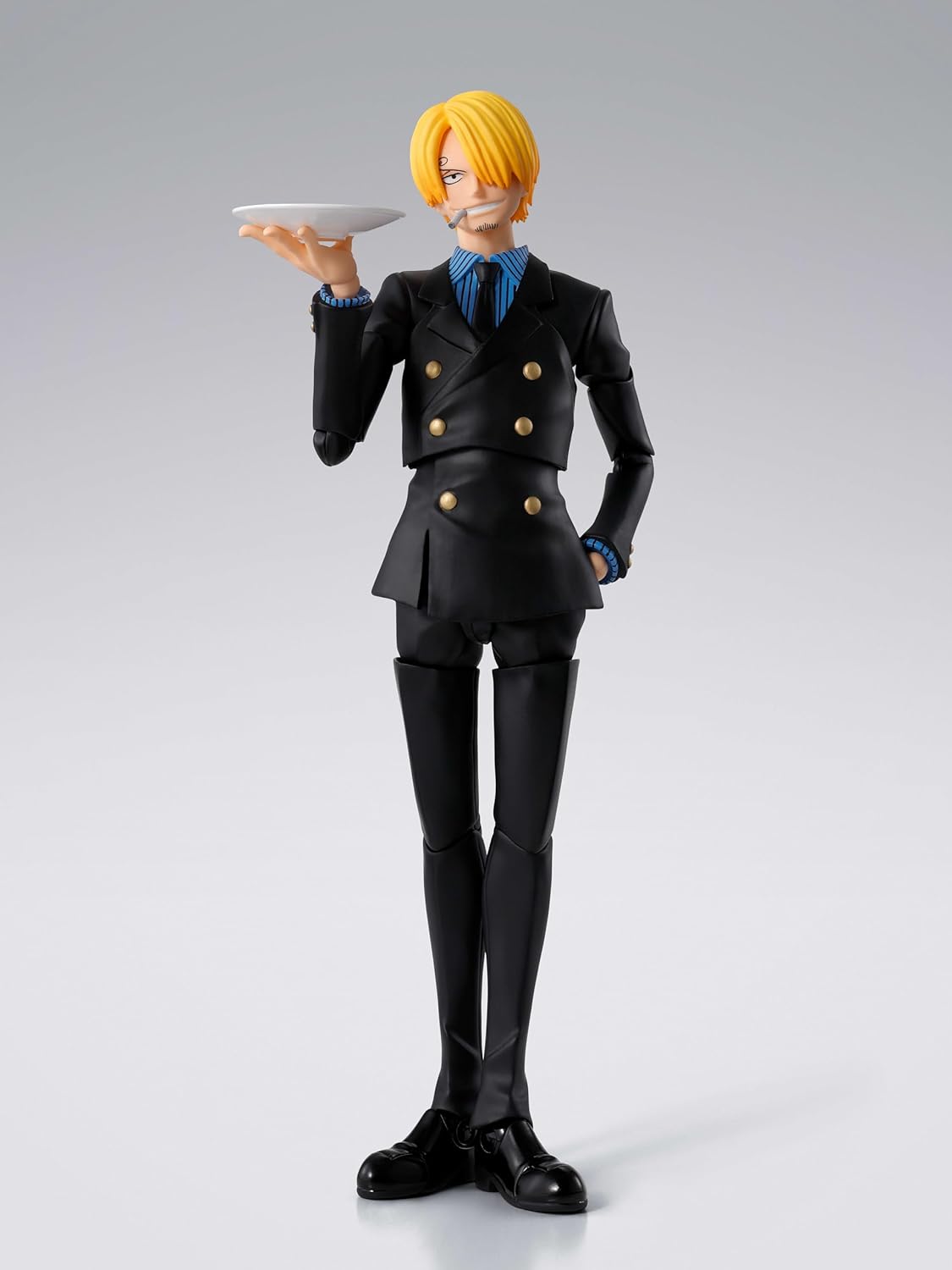 S.H.Figuarts One Piece Sanji Romance Dawn Action Figure 6.1in TAMASHII NATIONS