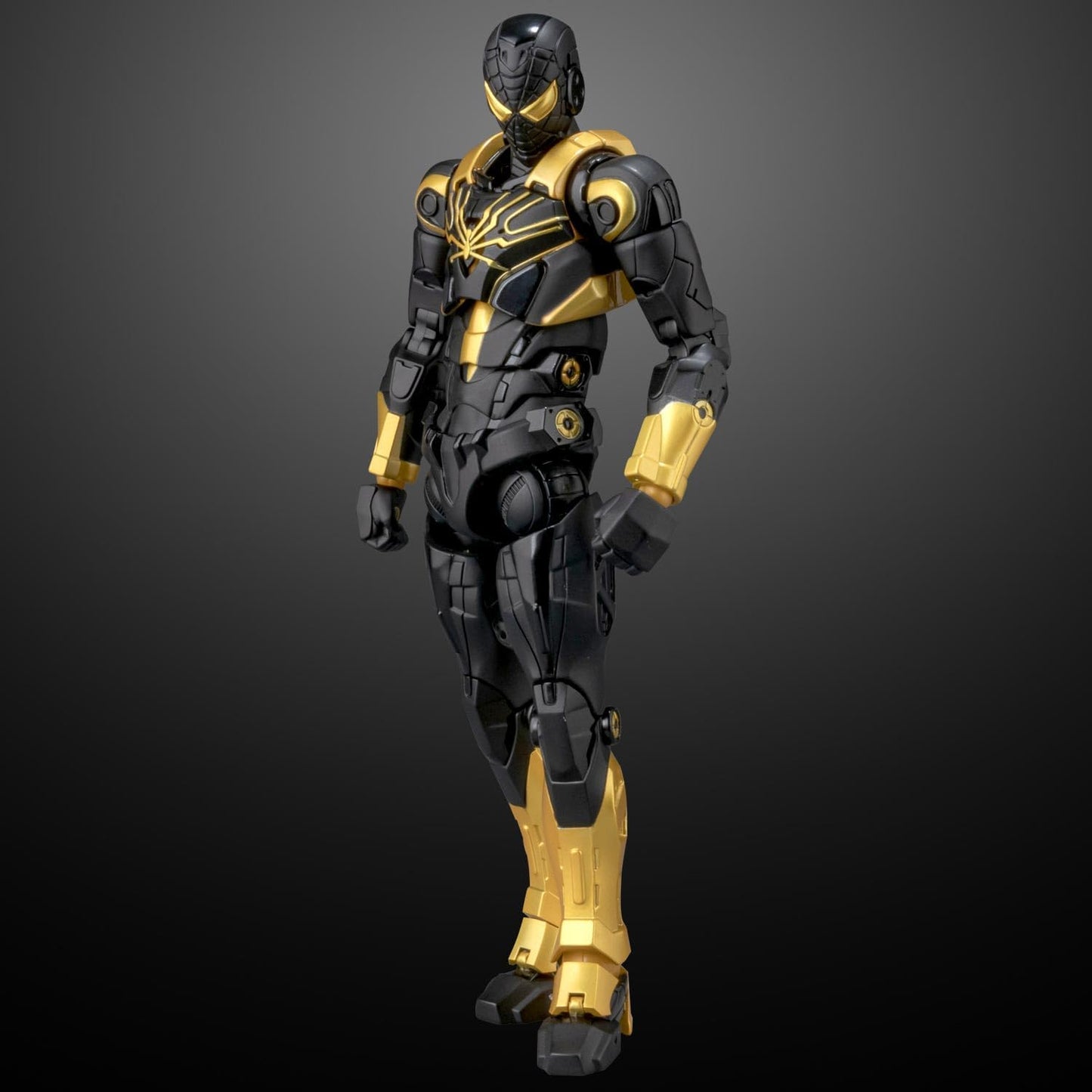 Sentinel Fighting Armor Iron Spider ONYX STEALTH TECH Ver Marvel Figure from Japan