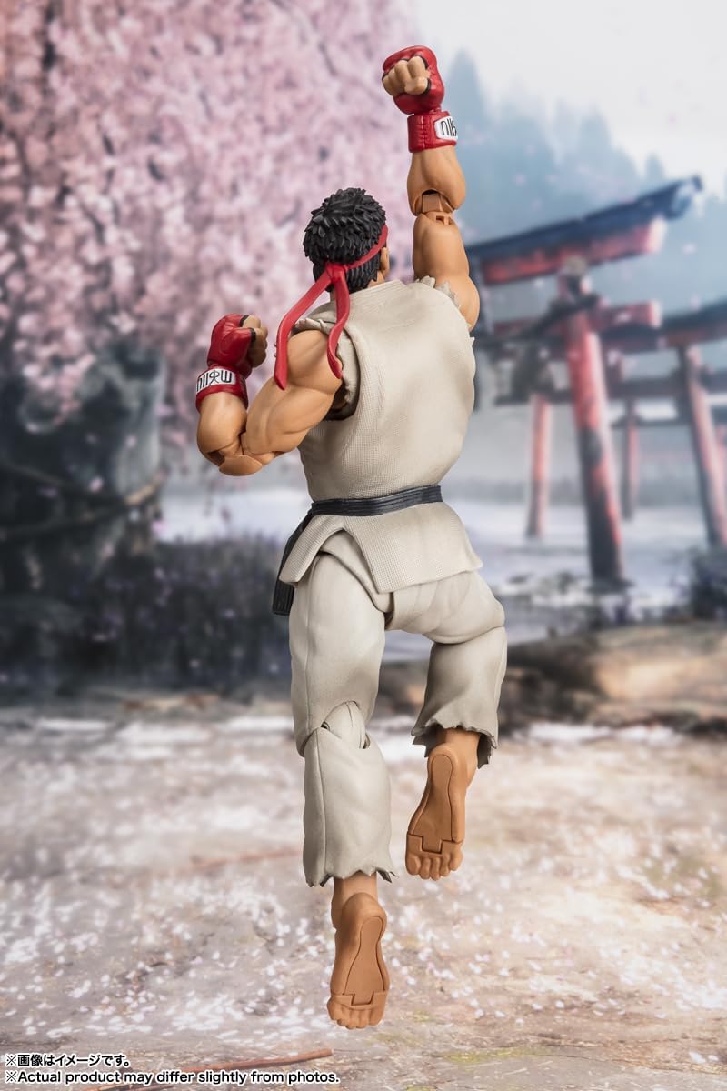 Bandai S.H.Figuarts Street Fighter Ryu Outfit 2, 150mm PVC&ABS