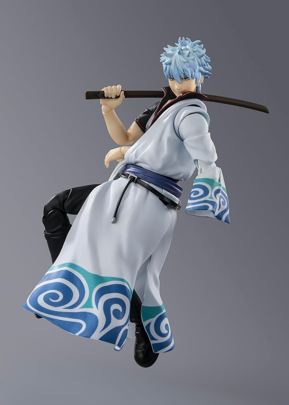 TAMASHII NATIONS S.H.Figuarts Gintoki Sakata Action Figure from Gintama Japan