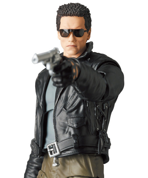 Mafex No.199 T-800 T2 Ver Terminator 2 Judgment Day Action Figure Medicom Toy