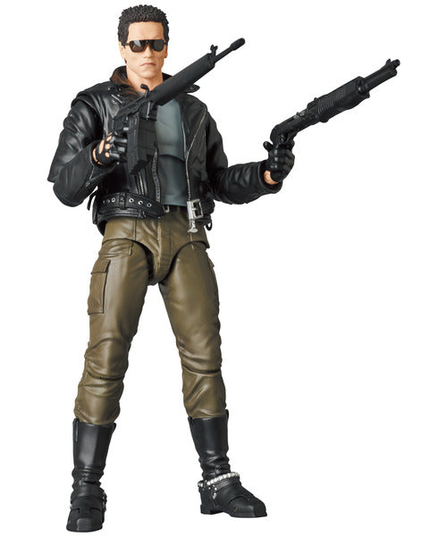 Mafex No.199 T-800 T2 Ver Terminator 2 Judgment Day Action Figure Medicom Toy