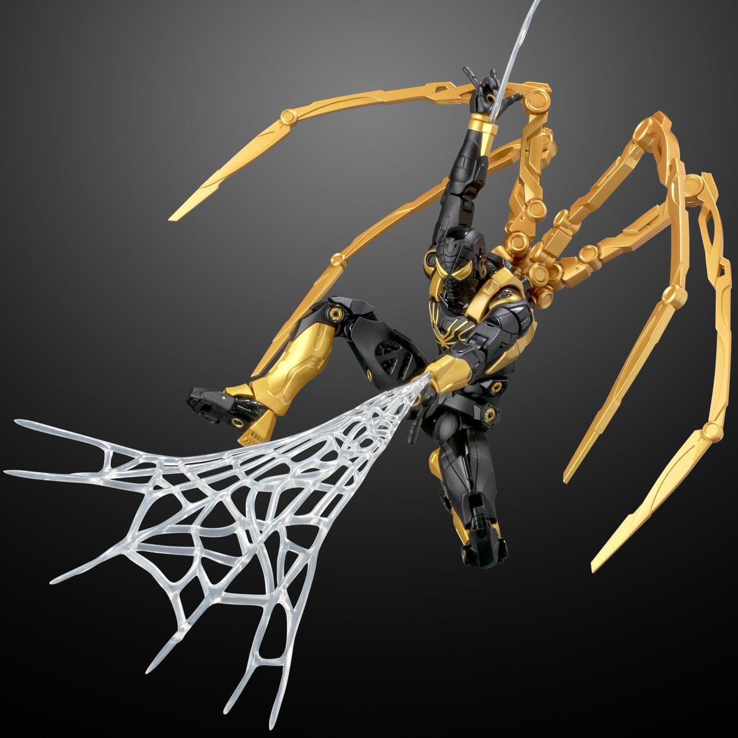 Sentinel Fighting Armor Iron Spider ONYX STEALTH TECH Ver Marvel Figure from Japan