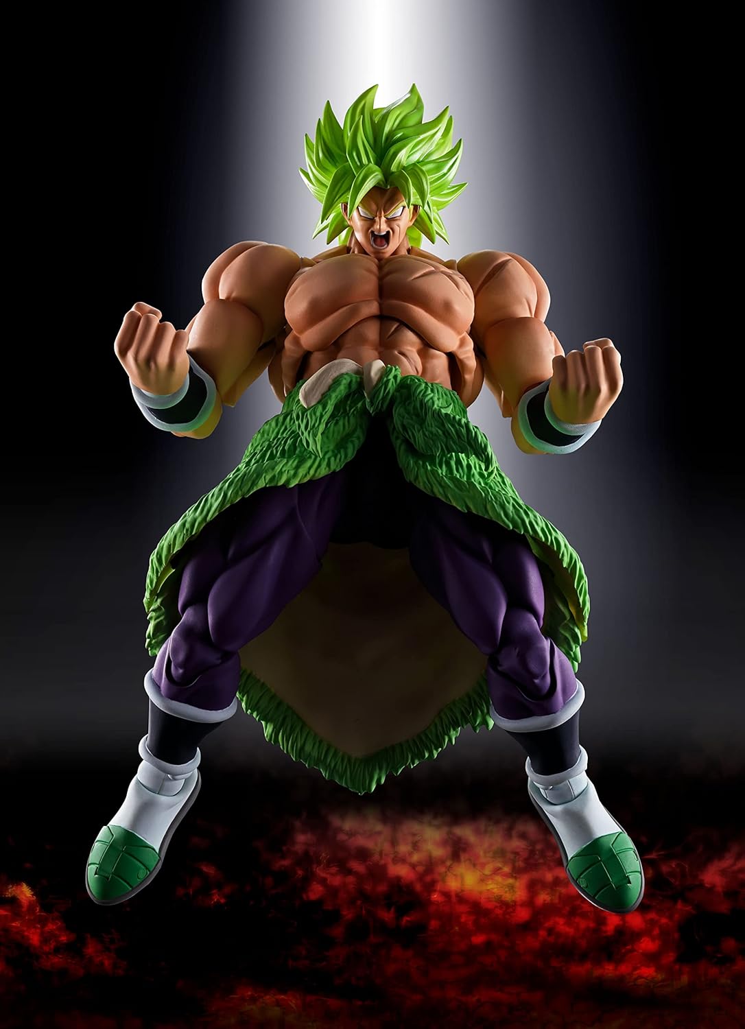 TAMASHII NATIONS S.H.Figuarts Super Saiyan Broly Full Power Dragon Ball Super Action Figure