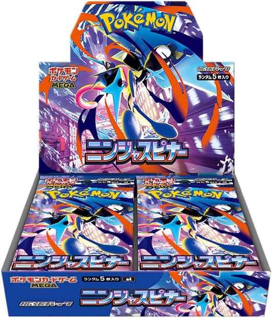 Pokemon Card Game Ninja Spinner Booster Box Sealed Japanese TCG from Japan