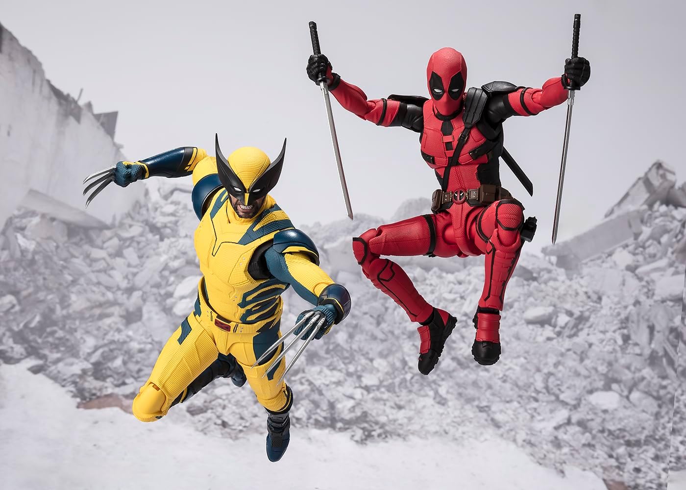 BANDAI S.H.Figuarts Deadpool & Wolverine Wolverine Action Figure JAPAN