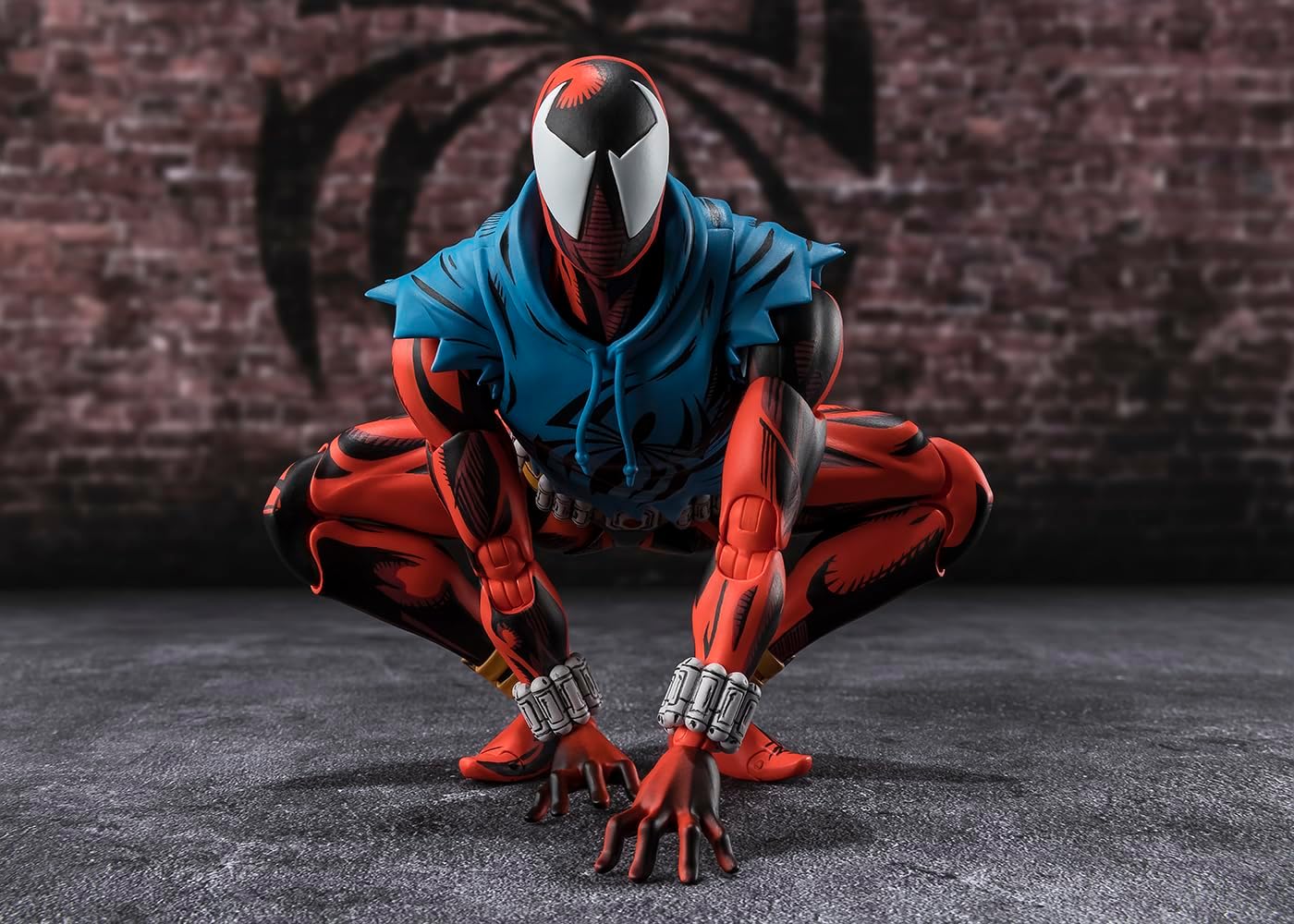BANDAI S.H.Figuarts Scarlet Spider Across Spider-Verse Figure from Japan