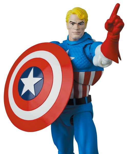 MAFEX No.217 Captain America Comic Ver. - MEDICOM TOY